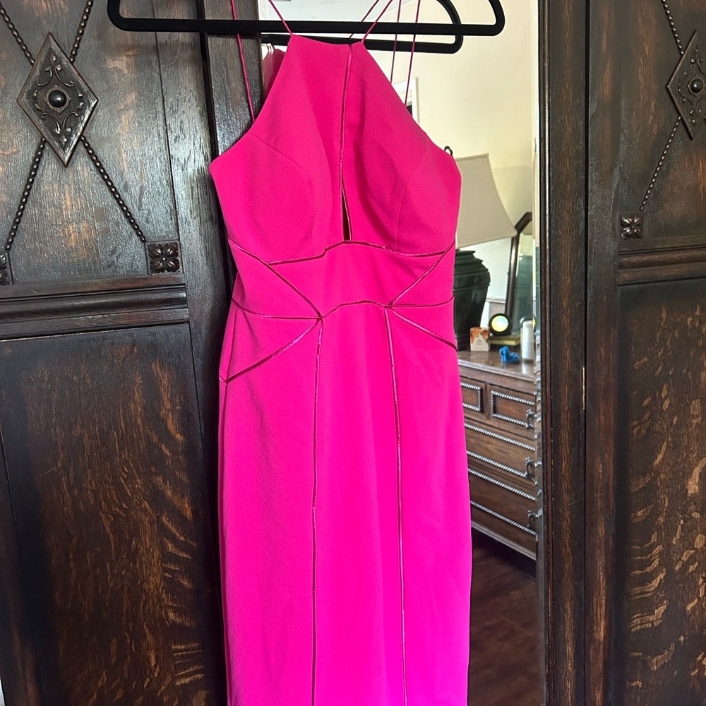 Elegant Pink Women's Dress